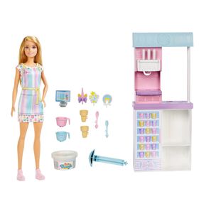Barbie HCN46 Dondurma Dükkanı Oyun Seti
