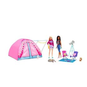 Barbie HGC18 Barbie Malibu ve Brooklyn Kampta Oyun Seti