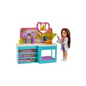 Barbie HGT12 Chelsea Meslekleri Öğreniyor Veteriner Oyun Seti
