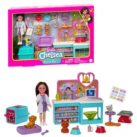 Barbie HGT12 Chelsea Meslekleri Öğreniyor Veteriner Oyun Seti