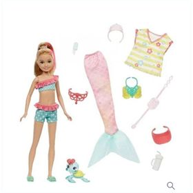 Barbie HHG54-HHG56 Kız Kardeşler Deniz Kızı