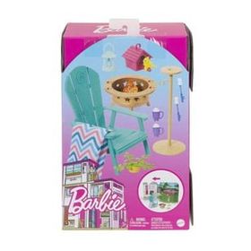 Barbie HJV35-HJV33 Barbie'nin Ev Dekorasyonu Oyun Seti