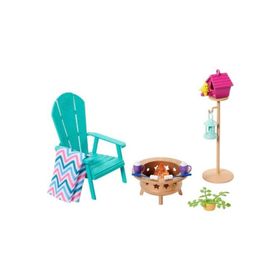 Barbie HJV35-HJV33 Barbie'nin Ev Dekorasyonu Oyun Seti