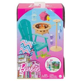 Barbie HJV35-HJV33 Barbie'nin Ev Dekorasyonu Oyun Seti