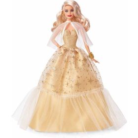 Barbie HJX04 2023 Mutlu Yıllar Sarışın Bebek