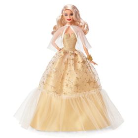 Barbie HJX04 2023 Mutlu Yıllar Sarışın Bebek