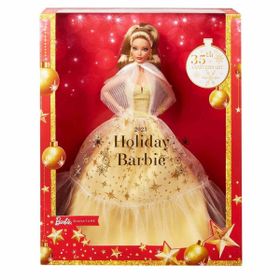 Barbie HJX06 2023 Mutlu Yıllar Kumral Bebek
