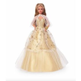 Barbie HJX06 2023 Mutlu Yıllar Kumral Bebek