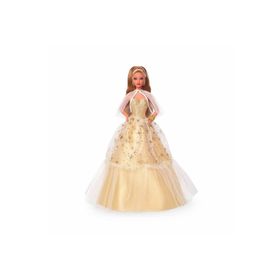 Barbie HJX06 2023 Mutlu Yıllar Kumral Bebek