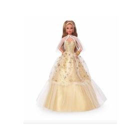 Barbie HJX06 2023 Mutlu Yıllar Kumral Bebek