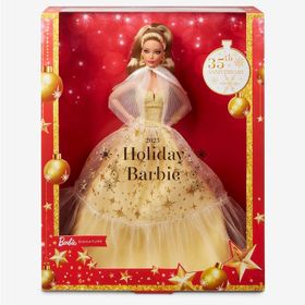Barbie HJX06 2023 Mutlu Yıllar Kumral Bebek