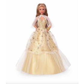 Barbie HJX06 2023 Mutlu Yıllar Kumral Bebek