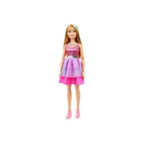 Barbie HJY02 71 cm Büyük Boy Düz Sarı Saçlı Büyük Prenses Bebek