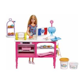 Barbie HJY19 Barbie'nin Eğlenceli Kafesi Oyun Seti