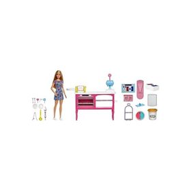 Barbie HJY19 Barbie'nin Eğlenceli Kafesi Oyun Seti
