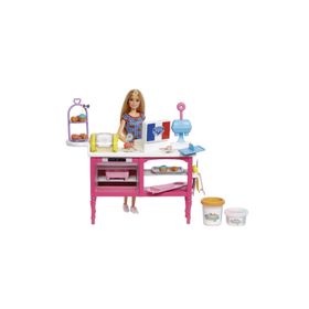 Barbie HJY19 Barbie'nin Eğlenceli Kafesi Oyun Seti