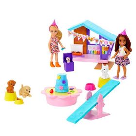 Barbie HJY88 Chelsea Köpekçiğin Doğum Günü Oyun Seti
