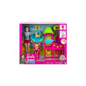 Barbie HKD80 Kaptan Bebek ve Su Parkı Oyun Seti