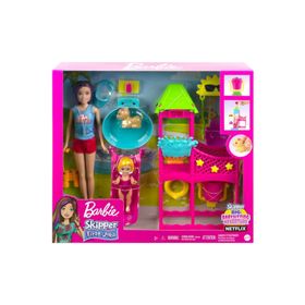 Barbie HKD80 Kaptan Bebek ve Su Parkı Oyun Seti