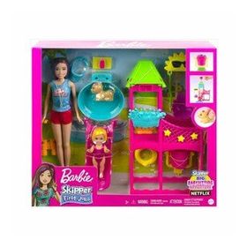 Barbie HKD80 Kaptan Bebek ve Su Parkı Oyun Seti