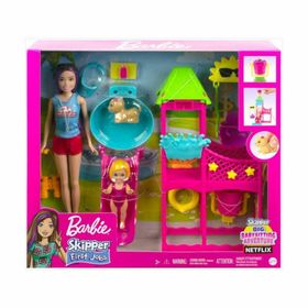 Barbie HKD80 Kaptan Bebek ve Su Parkı Oyun Seti