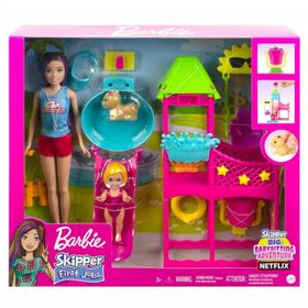 Barbie HKD80 Skipper'ın Su Parkı Eğlencesi Oyun Seti