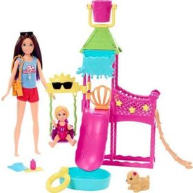 Barbie HKD80 Skipper'ın Su Parkı Eğlencesi Oyun Seti