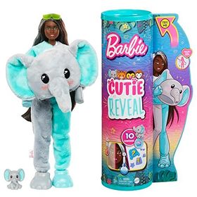 Barbie HKP98 Fil Cutie Reveal Bebekler Barbie Tropikal Orman Serisi