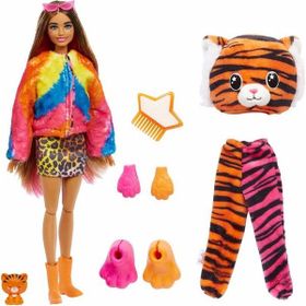 Barbie HKP99 Cutie Reveal Kaplan Tropikal Orman Serisi