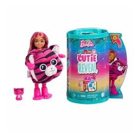 Barbie HKR15 Kaplan Cutie Reveal Chelsea Tropikal Orman Serisi Bebekler