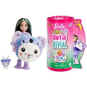 Barbie HKR17-HRK31 Cutie Reveal Bebekler Chelsea Sevimli Kostümler Serisi