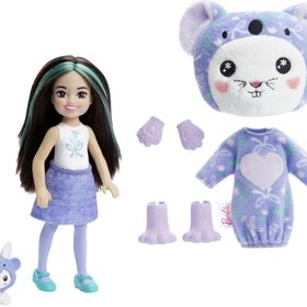 Barbie HKR17-HRK31 Cutie Reveal Bebekler Chelsea Sevimli Kostümler Serisi