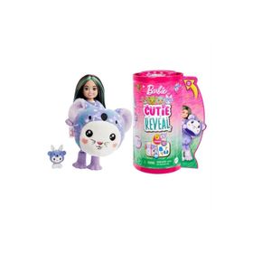 Barbie HKR17-HRK31 Cutie Reveal Bebekler Chelsea Sevimli Kostümler Serisi
