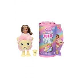 Barbie HKR21 Cutie Reveal Bebekler Chelsea Sevimli Kostümler Serisi Aslan