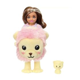 Barbie HKR21 Cutie Reveal Bebekler Chelsea Sevimli Kostümler Serisi Aslan