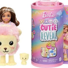 Barbie HKR21 Cutie Reveal Bebekler Chelsea Sevimli Kostümler Serisi Aslan