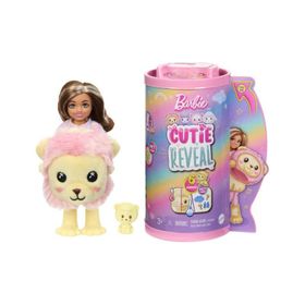 Barbie HKR21 Cutie Reveal Bebekler Chelsea Sevimli Kostümler Serisi Aslan