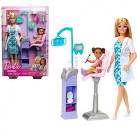 Barbie HKT69 Diş Doktoru Oyuncak Bebek