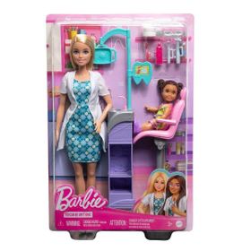 Barbie HKT69 Diş Doktoru Oyuncak Bebek