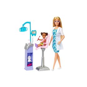 Barbie HKT69 Diş Doktoru Oyuncak Bebek