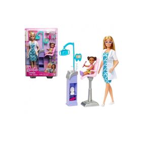 Barbie HKT69 Diş Doktoru Oyuncak Bebek