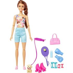 Barbie HKT91 Spa Günü Spor Aksesuarlı Model Oyuncak Bebek