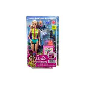 Barbie HMH26 Kariyer Deniz Biyoloğu ve Mobil Laboratuvar Oyun Seti