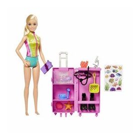 Barbie HMH26 Kariyer Deniz Biyoloğu ve Mobil Laboratuvar Oyun Seti