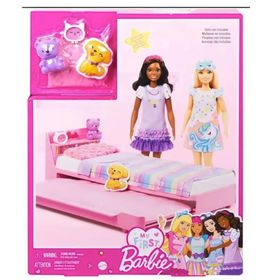 Barbie HMM64 My First Barbie Barbie'nin Yatağı Oyun Seti