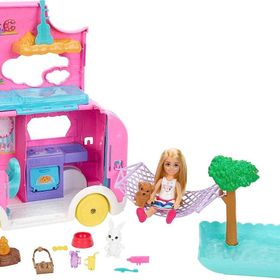 Barbie HNH90 Chelsea'nin Yeni Karavanı