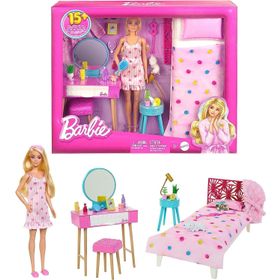 Barbie HPT55 Yatak Odası Oyun Seti