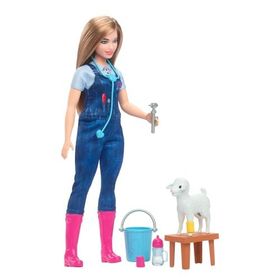 Barbie HRG42 Deluxe Veteriner Kariyer Bebek