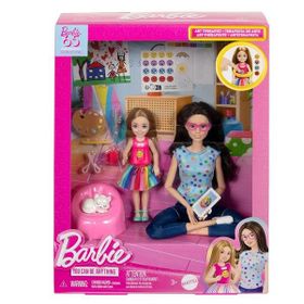 Barbie HRG48 Barbie ve Chelsea Sanat Atölyesi Oyun Seti