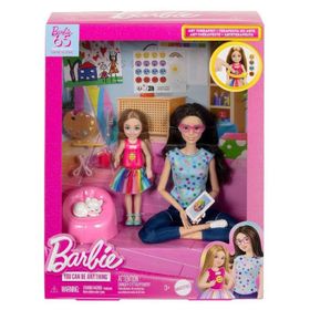 Barbie HRG48 Barbie ve Chelsea Sanat Atölyesi Oyun Seti